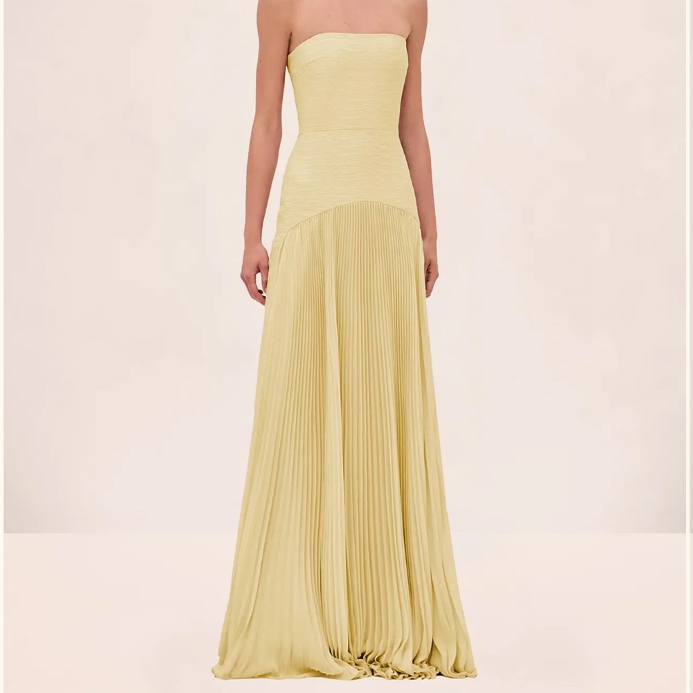 Alexis Sunniva Dress in Yellow Size Small